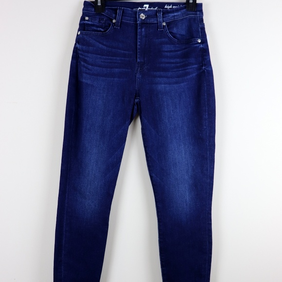 7 For All Mankind Guenevere High Waist Ankle NWT